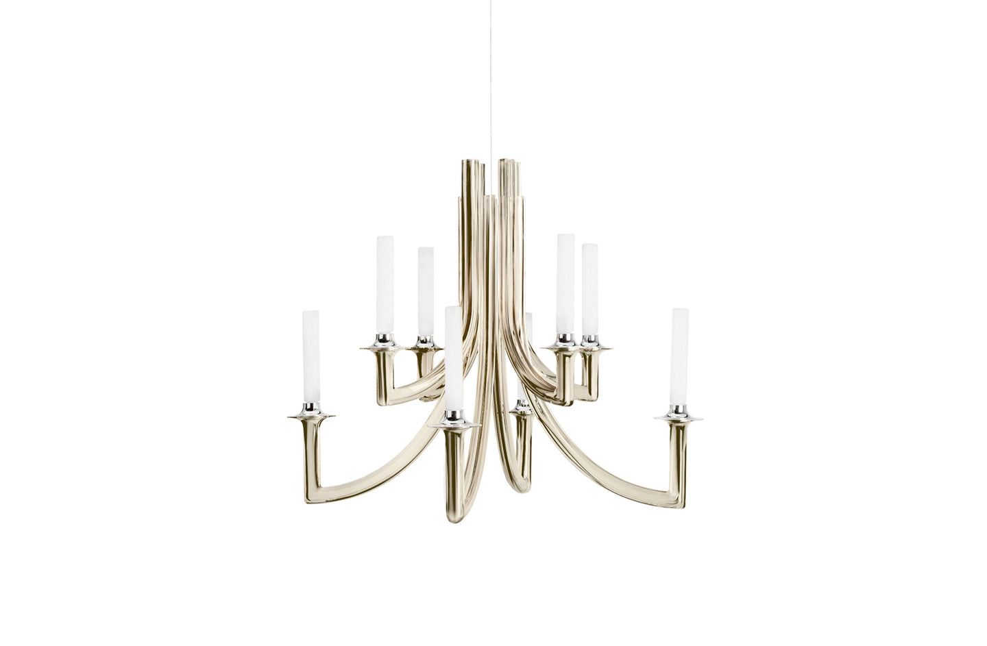 Khan Suspension Lamp - Metallic
